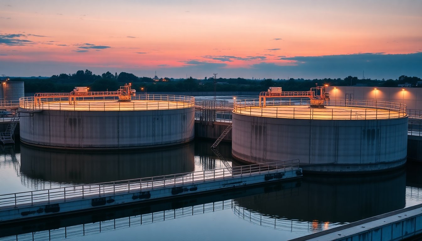 Wastewater treatment facility
